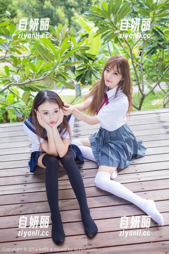 IMiss爱蜜社 - 心中那条流淌的河，图库里的和服莉莉Lily游泳去！