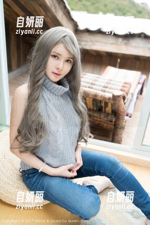 MiStar魅妍社 - 在线图集：小蕾蕾的妹妹，不带脑子随便欣赏就好。