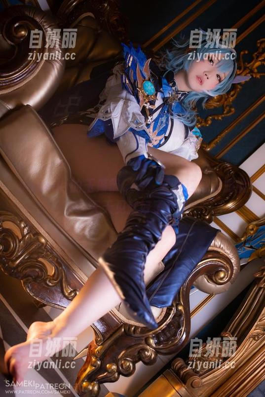 Sameki的玉藻前Cos，要是这身衣服能天天见就好了！