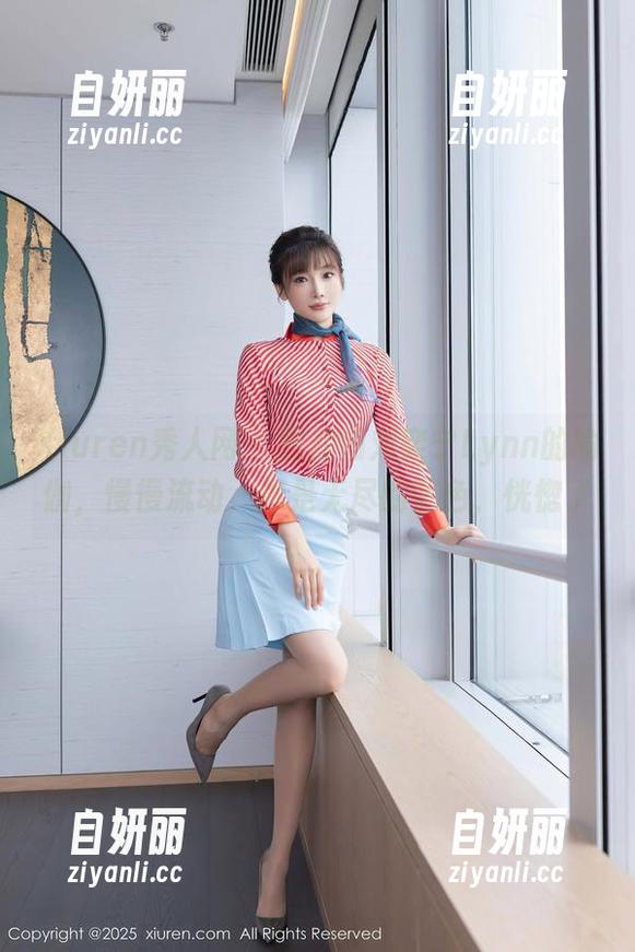 Xiuren秀人网-刘奕宁Lynn Xiuren秀人网 - 图片和刘奕宁Lynn的瑜伽,慢慢流动,像是无尽的蓝色,恍惚了