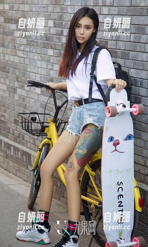 尤果网爱尤物 - 全套体操服，金baby的运动态度你猜到了吗？