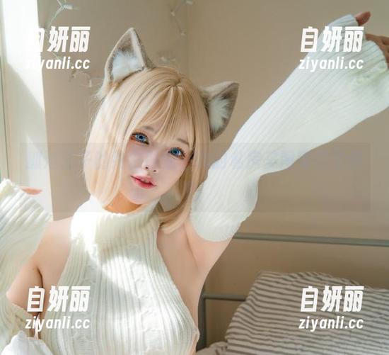 狐洛洛子的纯白时刻，你的私房美图期待是假的！