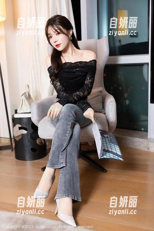 秀人网 - 原图里的MODEL伊若奶牛：是牛是人，还是梦？