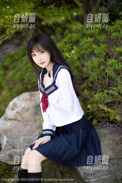 语画界 - Cris_卓娅祺的新水手服，网盘里有段真香的下载链接，有木有！